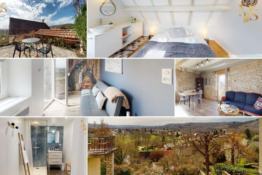 La Source D'Eugenie Vue Panoramique Au Bugue Villa Le Bugue Eksteriør bilde
